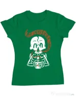 Tricou ADLER dama Its Coffee Time Verde mediu