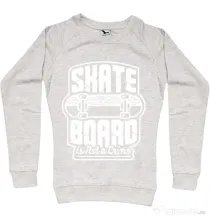 Bluza ADLER dama Skate Board Migdala melanj