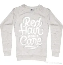Bluza ADLER dama Red Hair Dont Care Migdala melanj