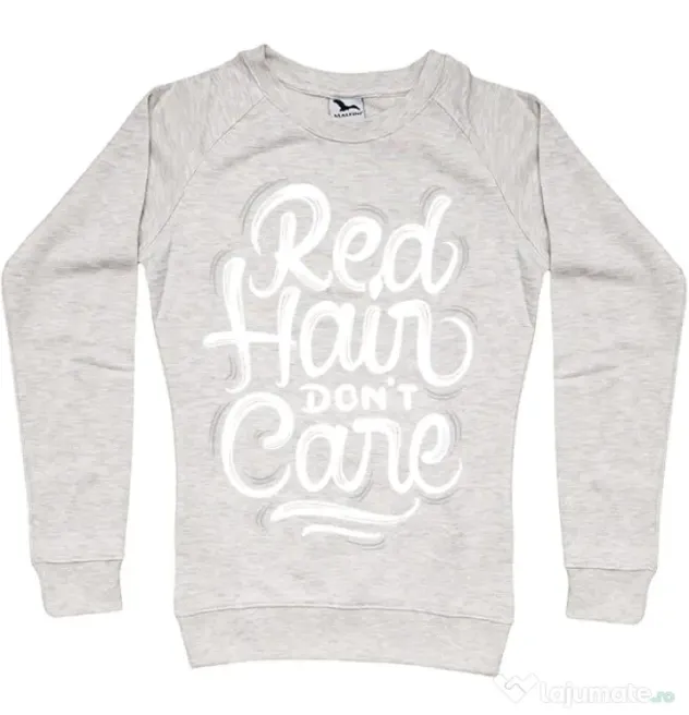 Bluza ADLER dama Red Hair Dont Care Migdala melanj