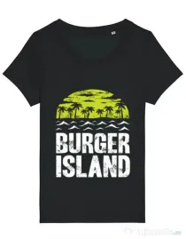 Tricou STANLEY STELLA dama Burger island Negru