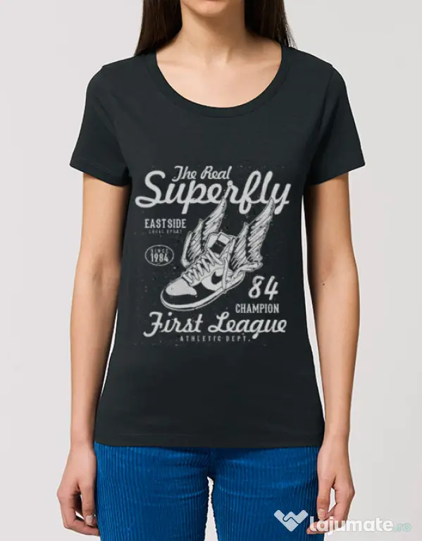 Tricou STANLEY STELLA dama Superfly Negru