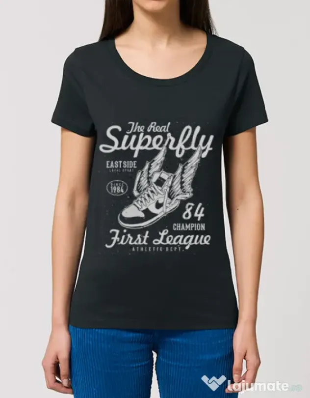 Tricou STANLEY STELLA dama Superfly Negru