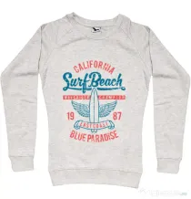 Bluza ADLER dama Surf Beach Migdala melanj