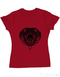 Tricou ADLER dama Viper Rosu