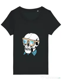 Tricou STANLEY STELLA dama Skull Holiday Negru
