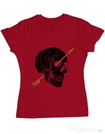 Tricou ADLER dama Arrow Rosu