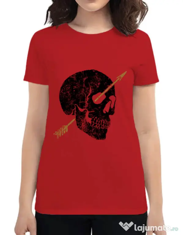 Tricou ADLER dama Arrow Rosu