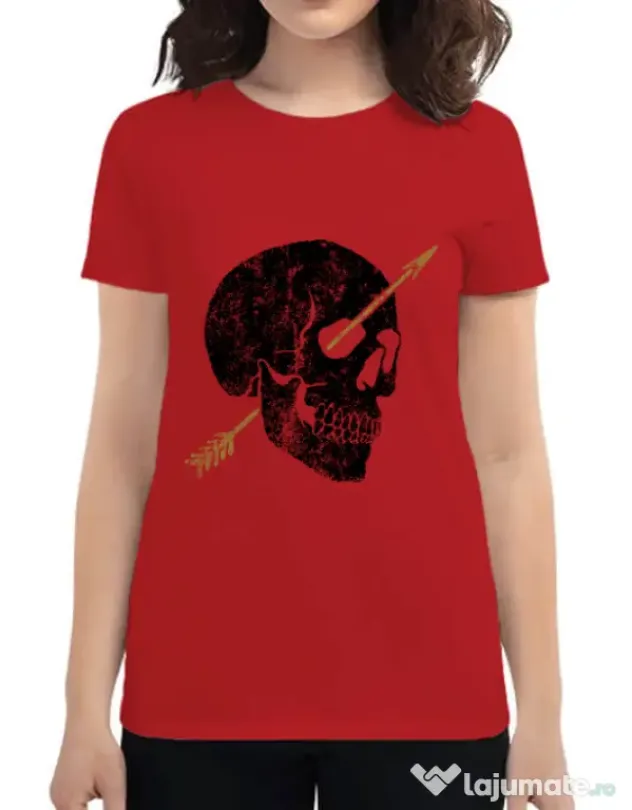 Tricou ADLER dama Arrow Rosu