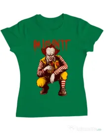 Tricou ADLER dama I'm Lovin IT Verde mediu