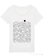 Tricou STANLEY STELLA dama Mountains Alb