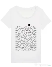 Tricou STANLEY STELLA dama Mountains Alb