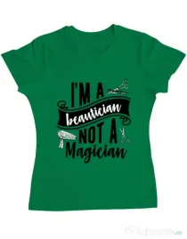 Tricou ADLER dama Beautician Verde mediu