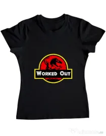 Tricou ADLER dama Worked Out Negru
