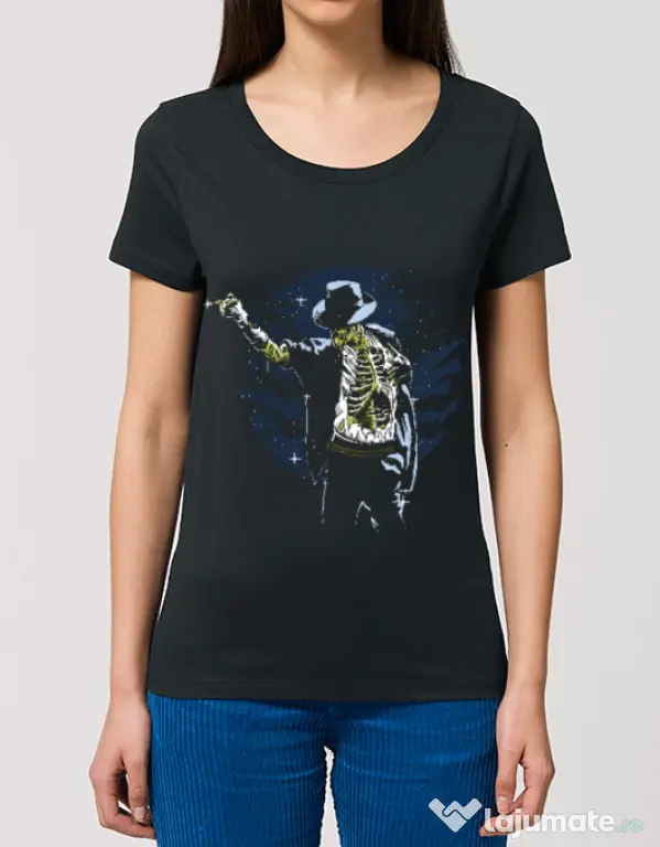 Tricou STANLEY STELLA dama Zombie Pop Negru