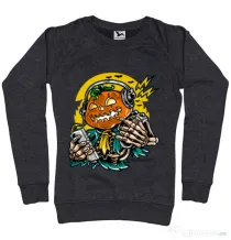 Bluza ADLER dama Pumpkin Music Negru melanj