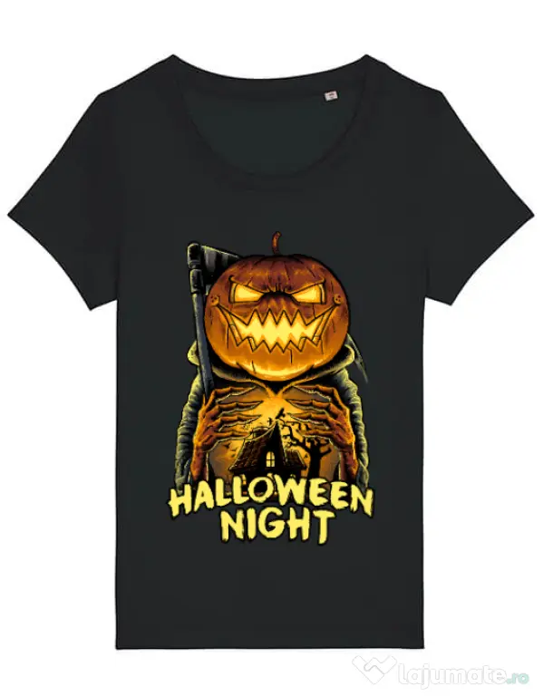 Tricou STANLEY STELLA dama Jack o lantern Negru