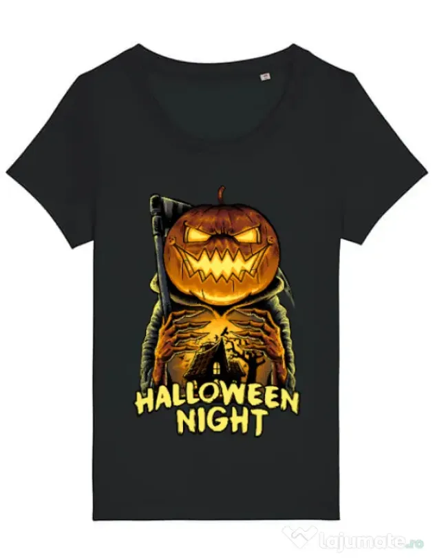 Tricou STANLEY STELLA dama Jack o lantern Negru