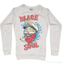 Bluza ADLER dama Black soul Migdala melanj