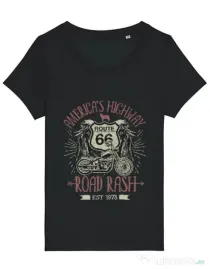 Tricou STANLEY STELLA dama Highway 66 Negru