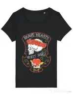 Tricou STANLEY STELLA dama Brave hearts Negru