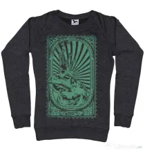 Bluza ADLER dama Frog king Negru melanj