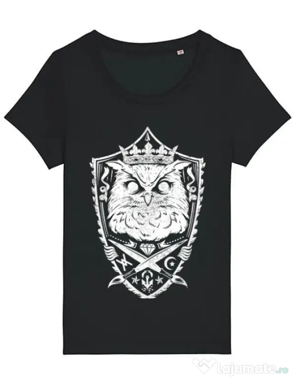 Tricou STANLEY STELLA dama King of the night Negru