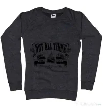 Bluza ADLER dama Not lost Negru melanj