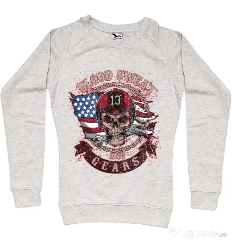 Bluza ADLER dama Blood sweat and gears Migdala melanj