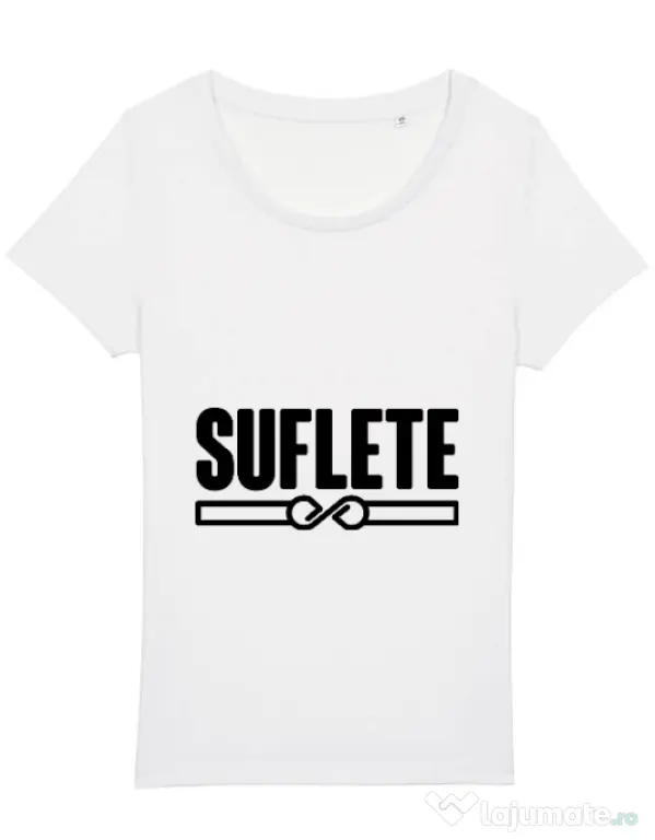 Tricou STANLEY STELLA dama Suflete Alb