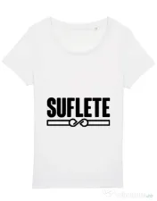 Tricou STANLEY STELLA dama Suflete Alb