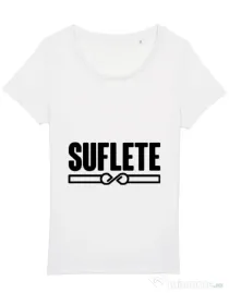 Tricou STANLEY STELLA dama Suflete Alb