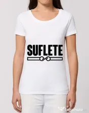 Tricou STANLEY STELLA dama Suflete Alb