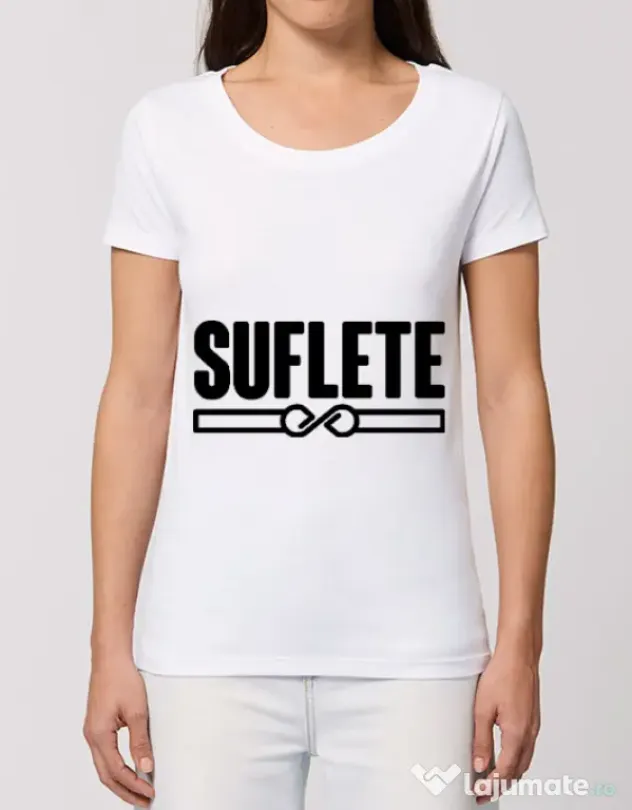 Tricou STANLEY STELLA dama Suflete Alb