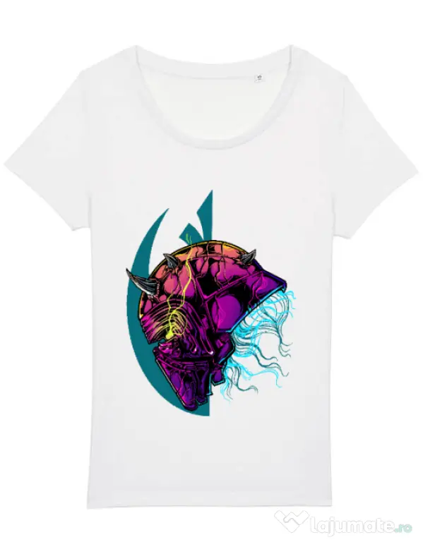 Tricou STANLEY STELLA dama Helmet Alb