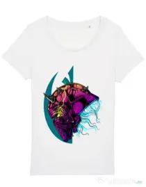 Tricou STANLEY STELLA dama Helmet Alb