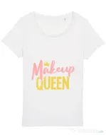 Tricou STANLEY STELLA dama Makeup queen Alb