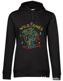 Hoodie dama cu gluga Wild ones Negru