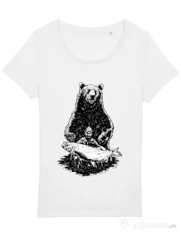 Tricou STANLEY STELLA dama Bearware Alb