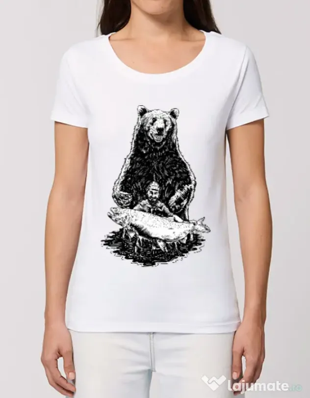 Tricou STANLEY STELLA dama Bearware Alb