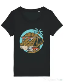 Tricou STANLEY STELLA dama Chill dog Negru