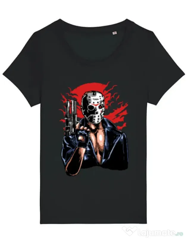 Tricou STANLEY STELLA dama Jason will be back Negru