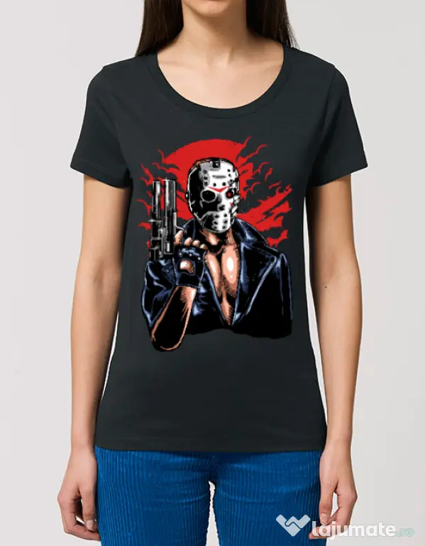 Tricou STANLEY STELLA dama Jason will be back Negru