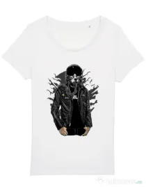 Tricou STANLEY STELLA dama Sky fighter Alb