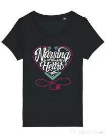 Tricou STANLEY STELLA dama Work of heart Negru