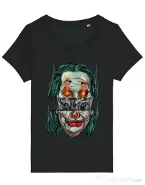 Tricou STANLEY STELLA dama Joker skull Negru