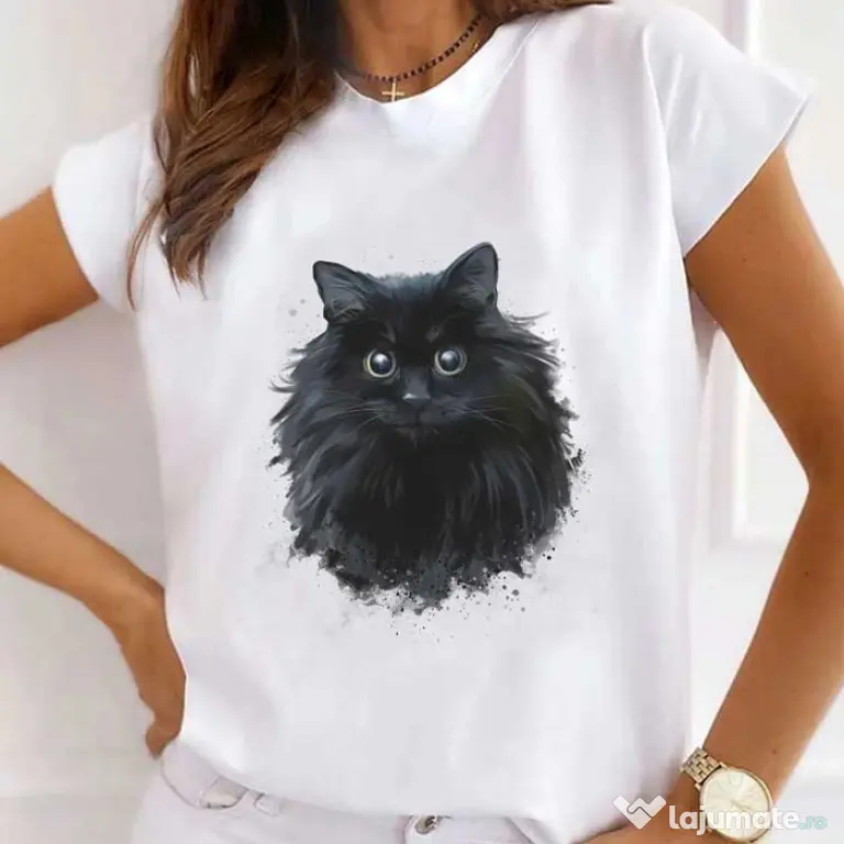 Tricou STANLEY STELLA dama Black Cat