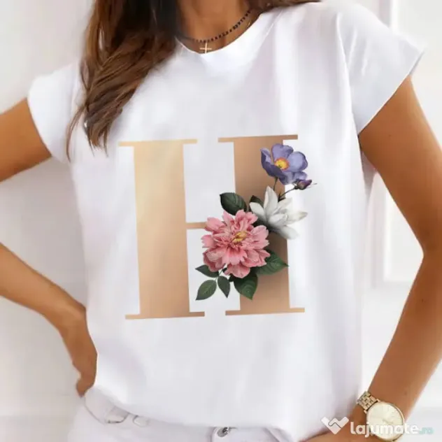Tricou STANLEY STELLA dama Litera "H"