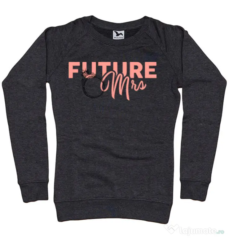 Bluza Mireasa ADLER Future Mrs Negru melanj