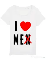Tricou Burlacite STANLEY STELLA I love me Alb
